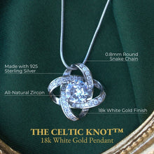 Load image into Gallery viewer, Celtic Knot™ 18K White Gold Pendant

