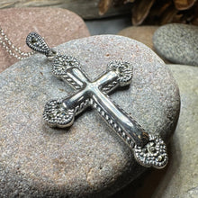 Load image into Gallery viewer, Serenity Celtic Cross Necklace
