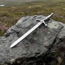 Load image into Gallery viewer, Highland Warrior Claymore Sword Kilt Pin - Handmade in Scotland
