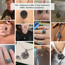 Load image into Gallery viewer, Celtic Knot™ Stainless Steel Men&#39;s Cuban Necklace
