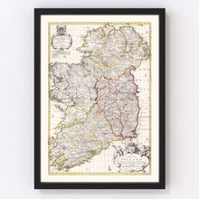 Load image into Gallery viewer, Vintage Map of Ireland 1714
