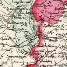 Load image into Gallery viewer, Vintage Map of Ireland 1865
