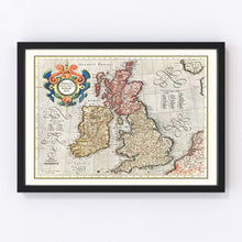 Load image into Gallery viewer, Vintage Map of England, Scotland &amp; Ireland 1623
