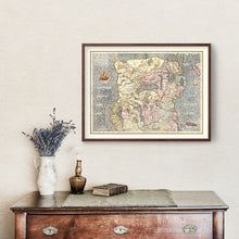 Load image into Gallery viewer, Vintage Map of North Ireland 1623
