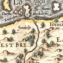 Load image into Gallery viewer, Vintage Map of North Ireland 1623
