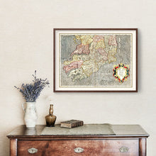 Load image into Gallery viewer, Vintage Map of The Kingdom of Ireland 1623
