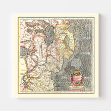Load image into Gallery viewer, Vintage Map of Ulster, Ireland 1623
