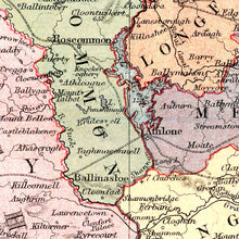Load image into Gallery viewer, Vintage Map of Ireland 1871
