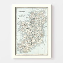 Load image into Gallery viewer, Vintage Map of Ireland 1893
