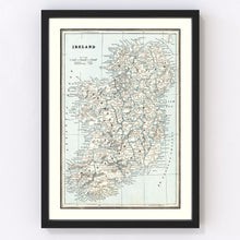 Load image into Gallery viewer, Vintage Map of Ireland 1893
