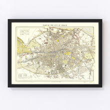 Load image into Gallery viewer, Vintage Map of Dublin, Ireland 1883
