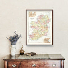 Load image into Gallery viewer, Vintage Map of Ireland 1891
