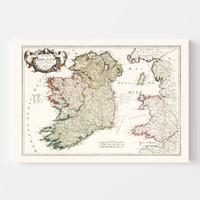 Load image into Gallery viewer, Vintage Map of Ireland 1795
