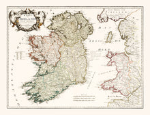 Load image into Gallery viewer, Vintage Map of Ireland 1795

