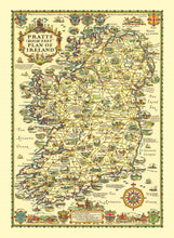 Load image into Gallery viewer, Vintage Map of Ireland 1933
