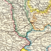 Load image into Gallery viewer, Vintage Map of Ireland 1884
