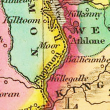 Load image into Gallery viewer, Vintage Map of Ireland 1831
