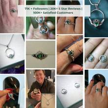 Load image into Gallery viewer, Classic Claddagh™ 18K White Gold Earrings
