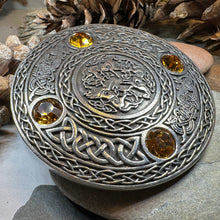 Load image into Gallery viewer, Brodie Celtic Horse Brooch - Handmade in Scotland
