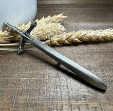 Load image into Gallery viewer, Highland Warrior Claymore Sword Kilt Pin - Handmade in Scotland
