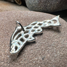 Load image into Gallery viewer, Celtic Salmon of Knowledge Necklace
