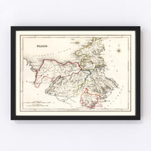 Load image into Gallery viewer, Vintage Map of Sligo County Ireland, 1846

