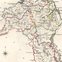 Load image into Gallery viewer, Vintage Map of Roscommon County Ireland, 1846
