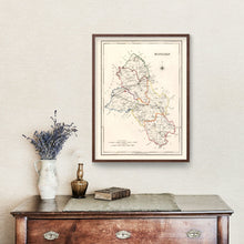 Load image into Gallery viewer, Vintage Map of Monaghan County Ireland, 1846
