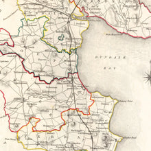Load image into Gallery viewer, Vintage Map of Louth County Ireland, 1846
