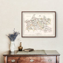 Load image into Gallery viewer, Vintage Map of Limerick County Ireland, 1846
