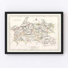 Load image into Gallery viewer, Vintage Map of Limerick County Ireland, 1846
