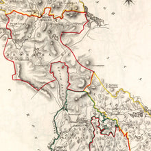 Load image into Gallery viewer, Vintage Map of Leitrim County Ireland, 1846
