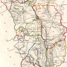Load image into Gallery viewer, Vintage Map of Kilkenny County Ireland, 1846
