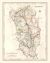 Load image into Gallery viewer, Vintage Map of Kilkenny County Ireland, 1846
