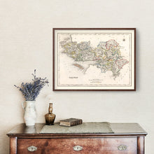 Load image into Gallery viewer, Vintage Map of Galway County Ireland, 1846
