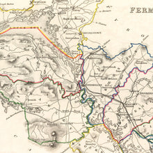 Load image into Gallery viewer, Vintage Map of Fermanagh County Ireland, 1846
