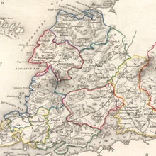 Load image into Gallery viewer, Vintage Map of Clare County Ireland, 1846
