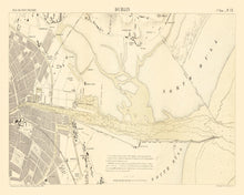 Load image into Gallery viewer, Vintage Map of Dublin, Ireland 1884
