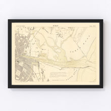 Load image into Gallery viewer, Vintage Map of Dublin, Ireland 1884
