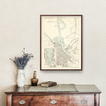 Load image into Gallery viewer, Vintage Map of Belfast, Ireland 1888
