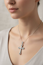 Load image into Gallery viewer, Serenity Celtic Cross Necklace
