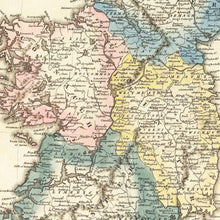 Load image into Gallery viewer, Vintage Map of Ireland 1823
