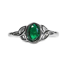 Load image into Gallery viewer, Celtic Magic™ 18K White Gold Ring
