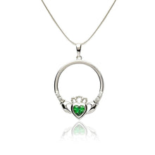 Load image into Gallery viewer, Classic Claddagh™ 18K White Gold Pendant
