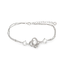 Load image into Gallery viewer, Celtic Knot™ 18K White Gold Bracelet
