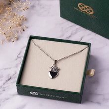 Load image into Gallery viewer, Claddagh Heart™ Stainless Steel Charm Necklace
