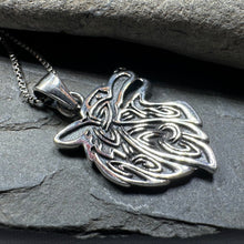 Load image into Gallery viewer, Ian Celtic Wolf Necklace
