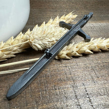 Load image into Gallery viewer, Highland Warrior Claymore Sword Kilt Pin - Handmade in Scotland
