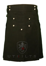 Load image into Gallery viewer, Utility Kilt – GlenTorin, Black
