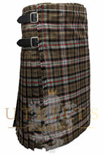 Load image into Gallery viewer, Traditional Kilt - Premium Wool, Scottish National Weathered
